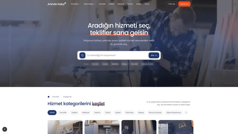 Anında Kolay